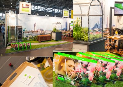 Messeauftritt zur HausGartenFreizeit 2017 in Leipzig